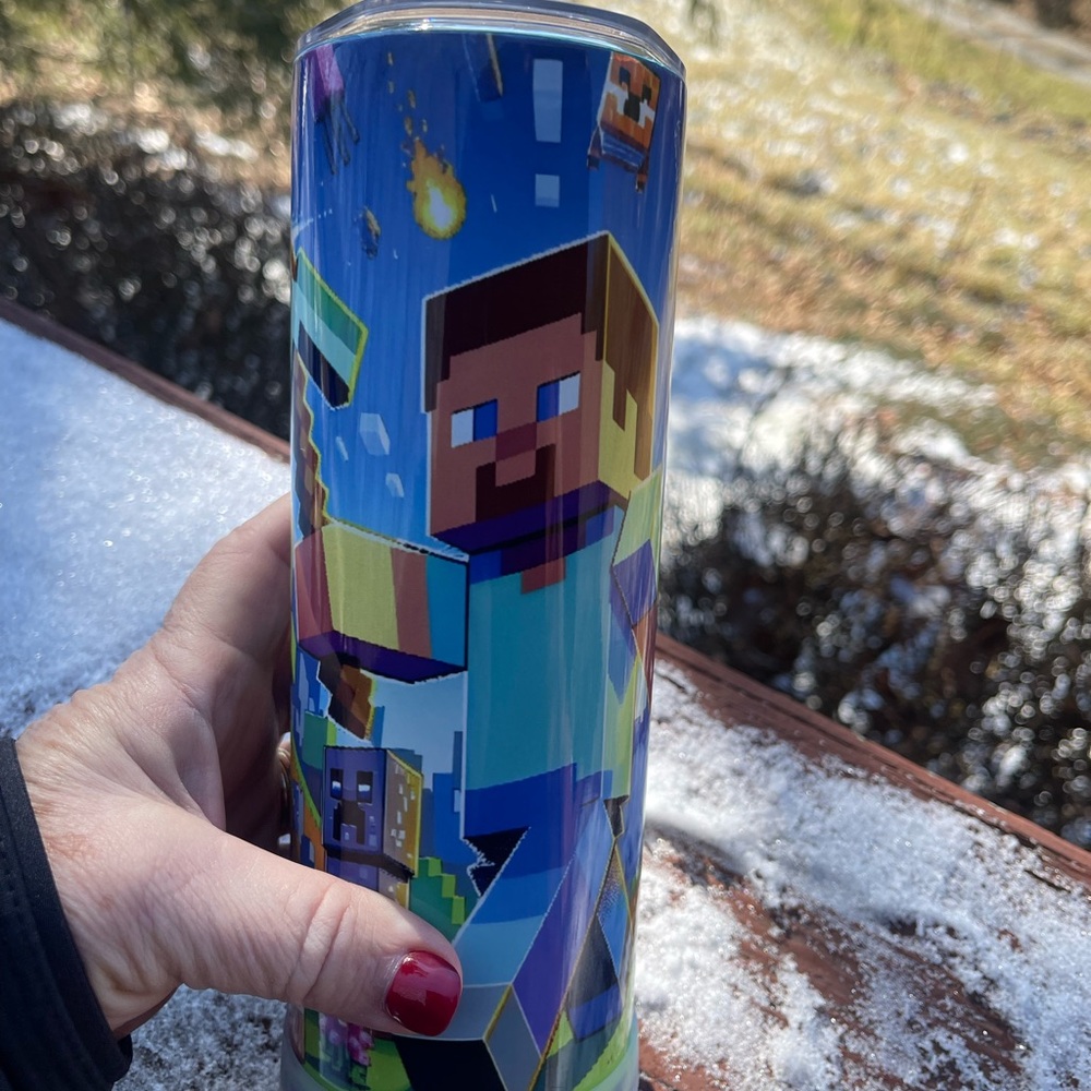 Mindbox 20oz Canister Tumbler Upcycled NWOT